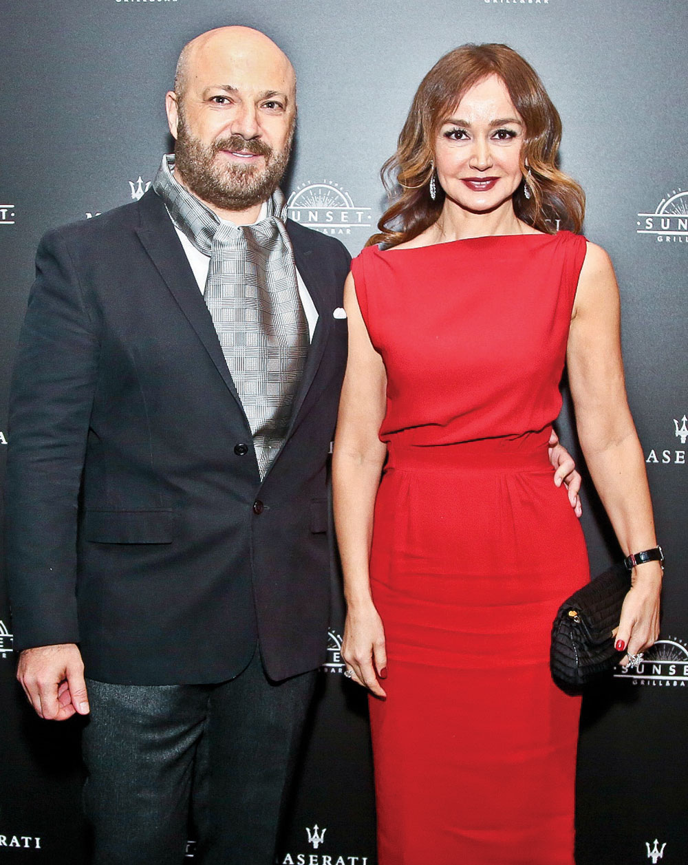 Yılbaşı davetinde buluştular