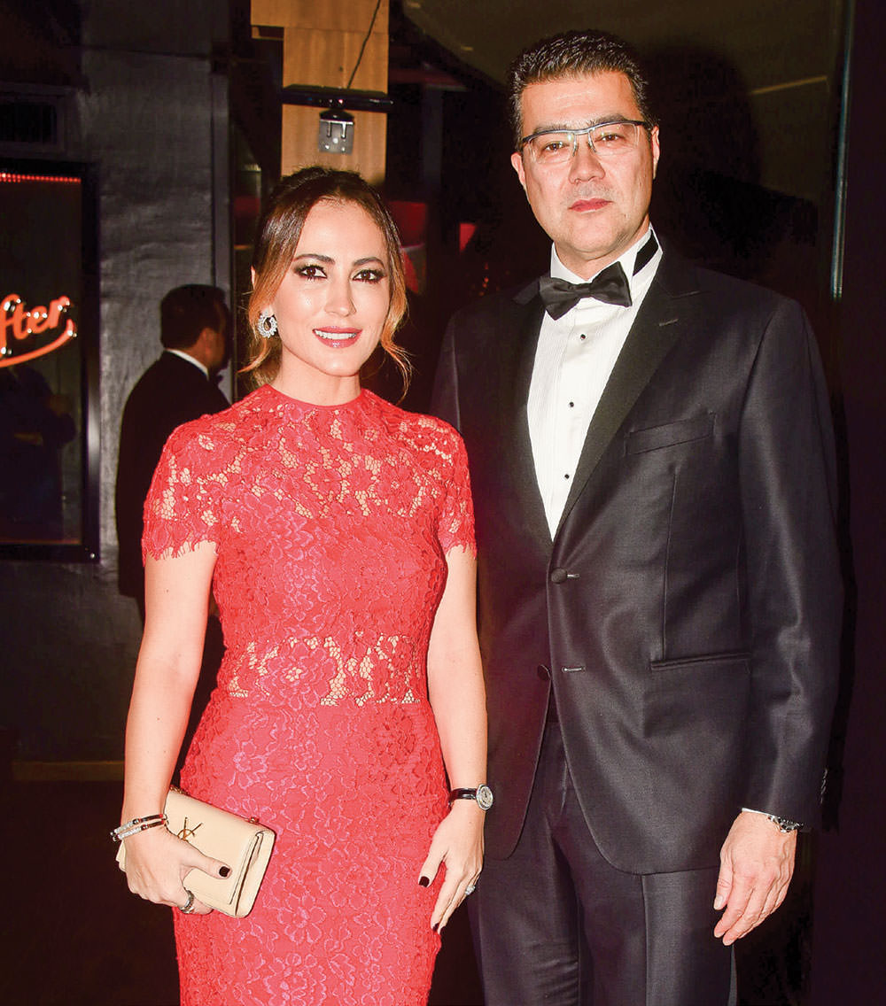 Yılbaşı davetinde buluştular