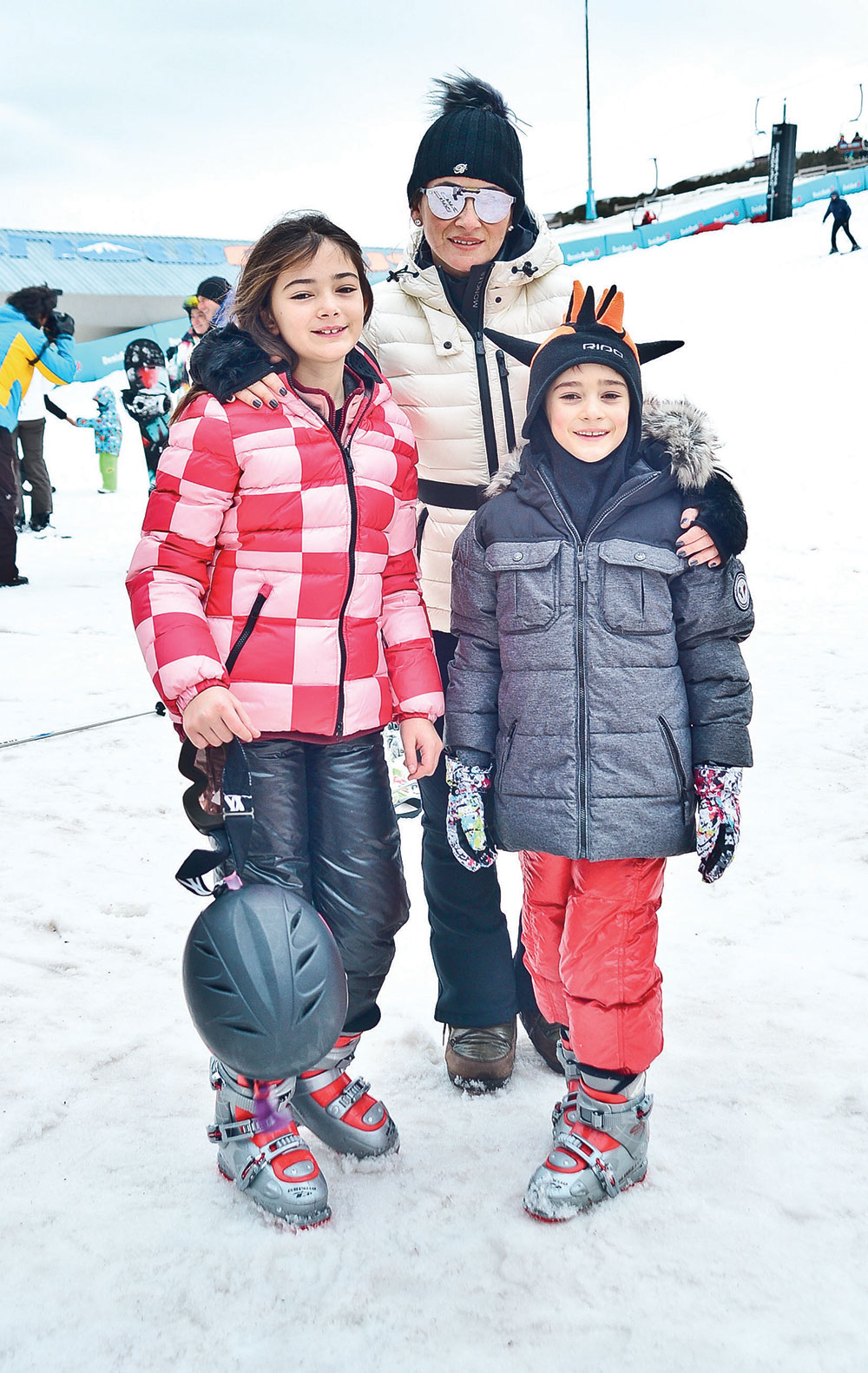 Ünlü isimlerin kar keyfi