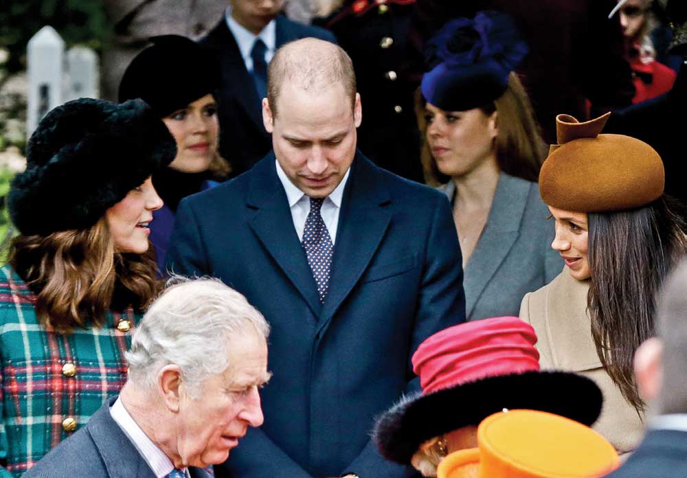 İngiliz Kraliyeti noel'i kutladı