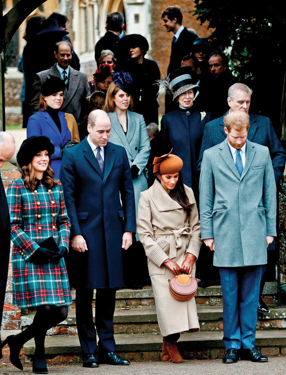 İngiliz Kraliyeti noel'i kutladı