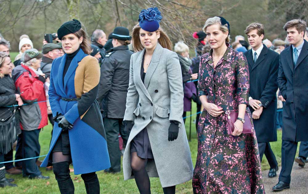 İngiliz Kraliyeti noel'i kutladı