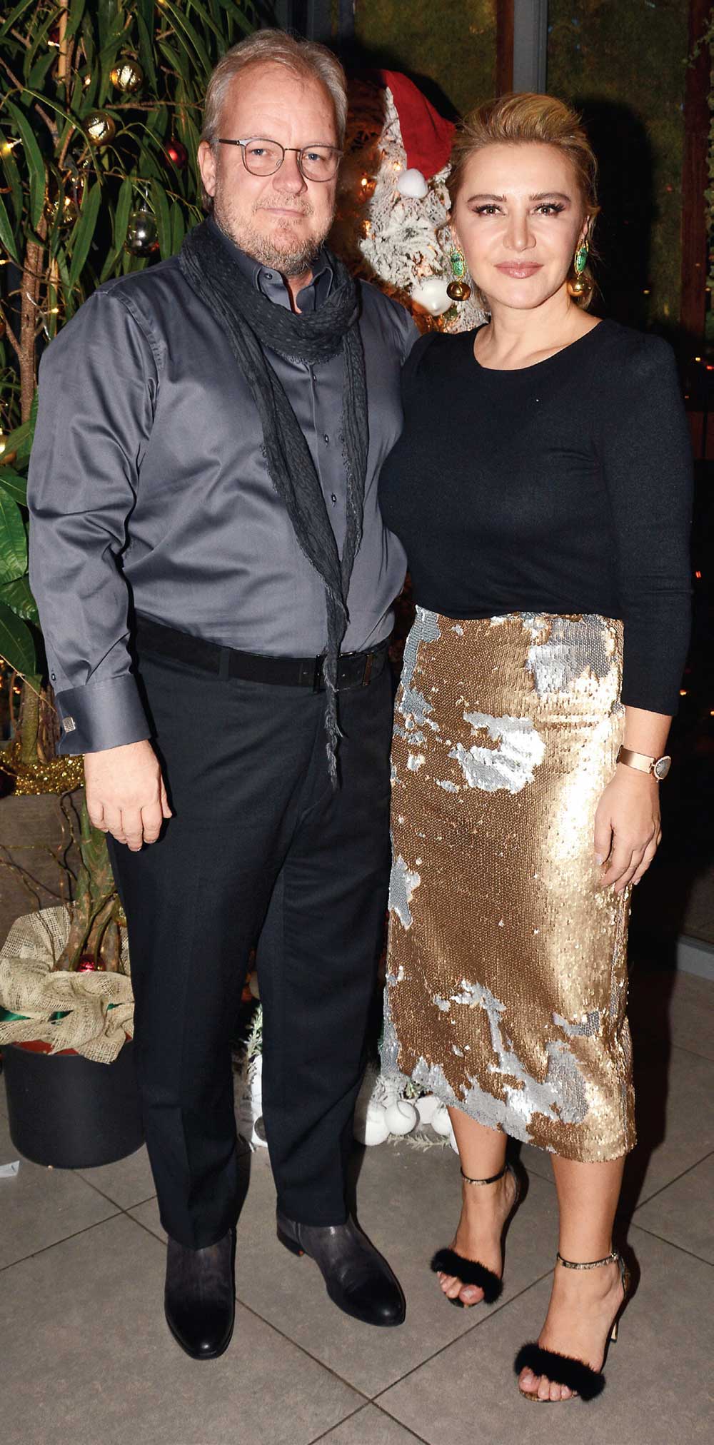 Yeni yıla ailece eğlenerek girdiler