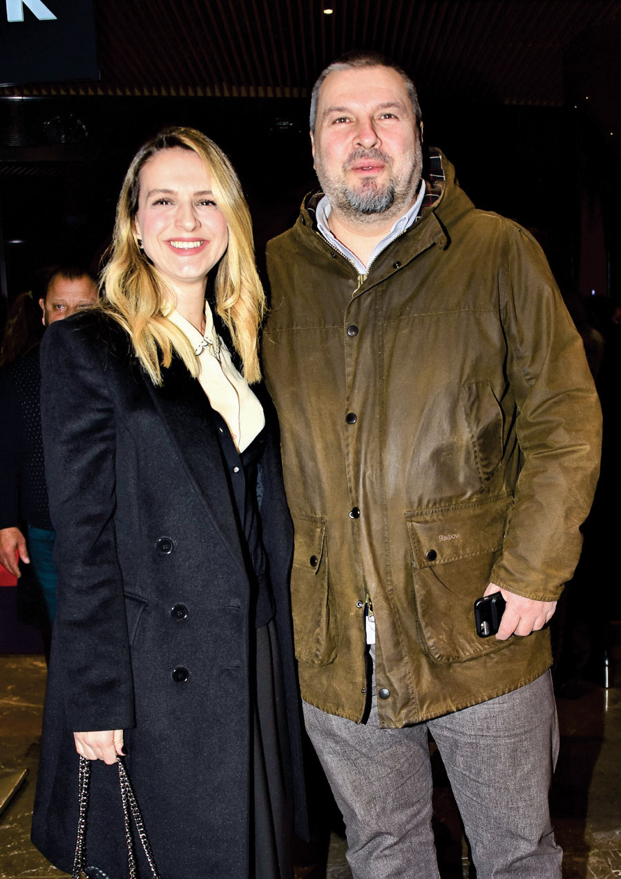 Ünlü şovu ilgiyle izlediler