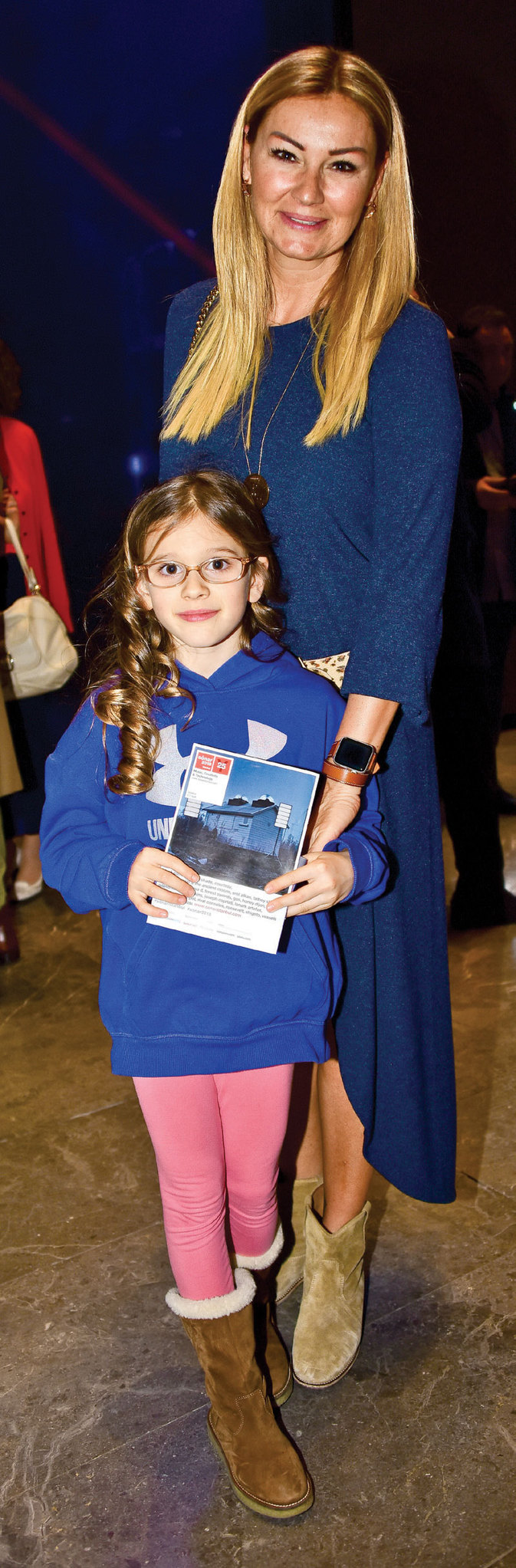 Ünlü şovu ilgiyle izlediler