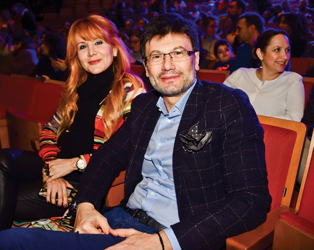 Ünlü şovu ilgiyle izlediler