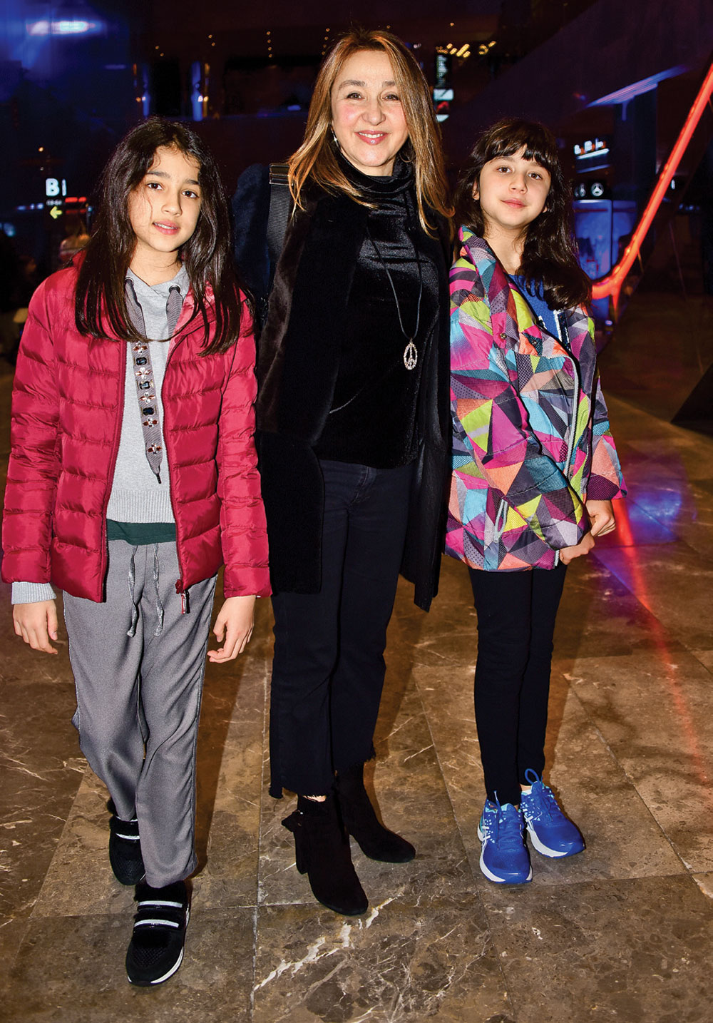 Ünlü şovu ilgiyle izlediler