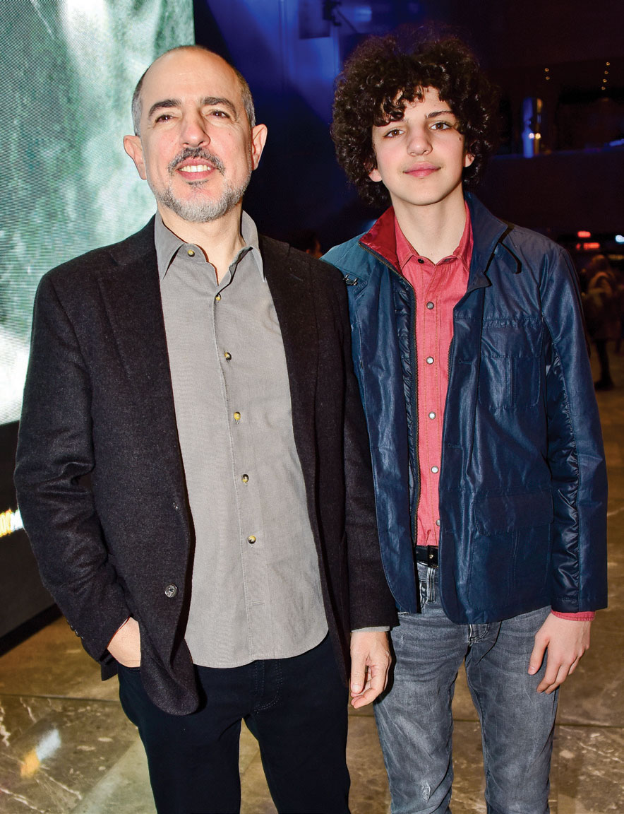 Ünlü şovu ilgiyle izlediler