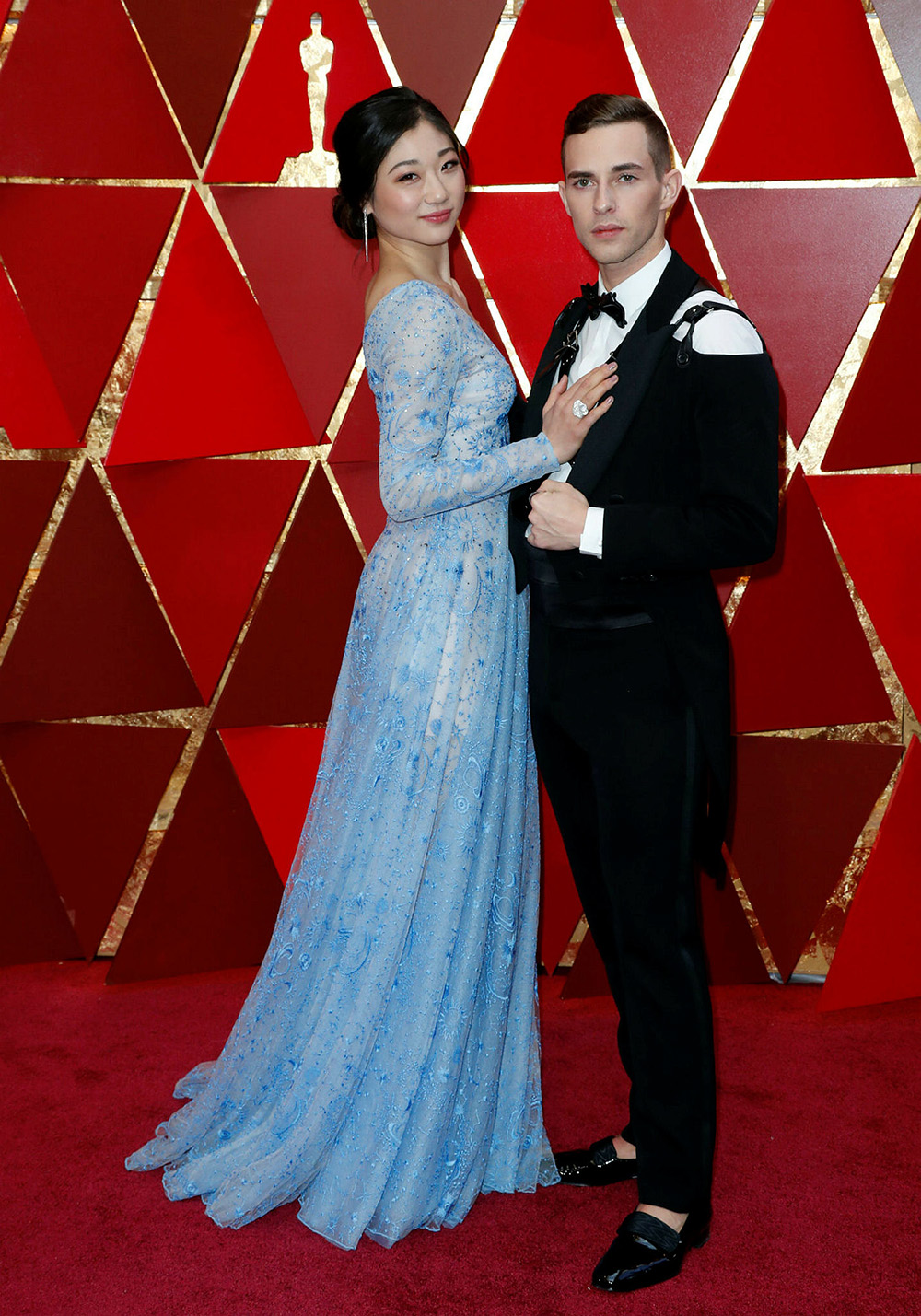 Kırmızı halıda şıklık yarışı