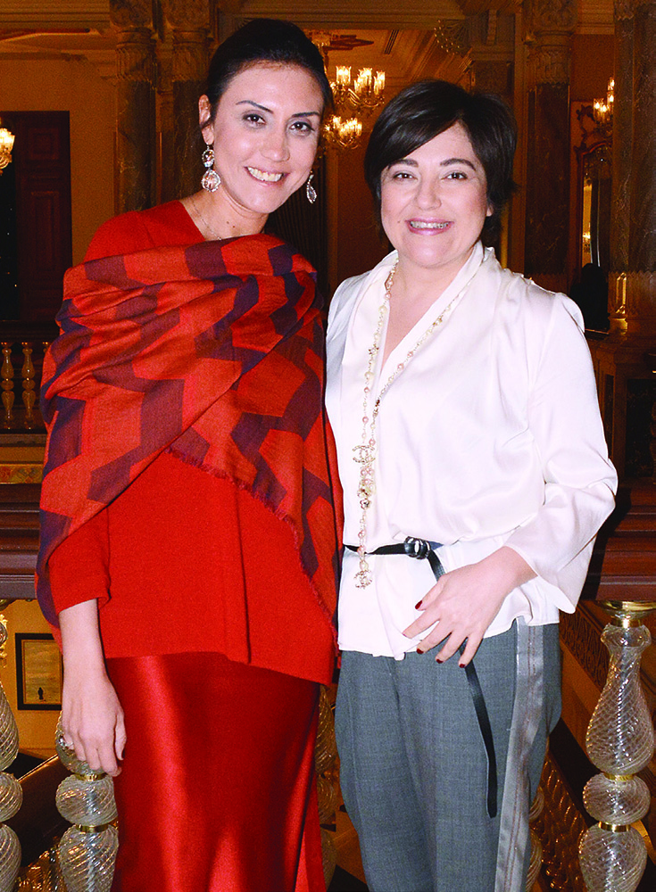 Podyumda renklerin dansı