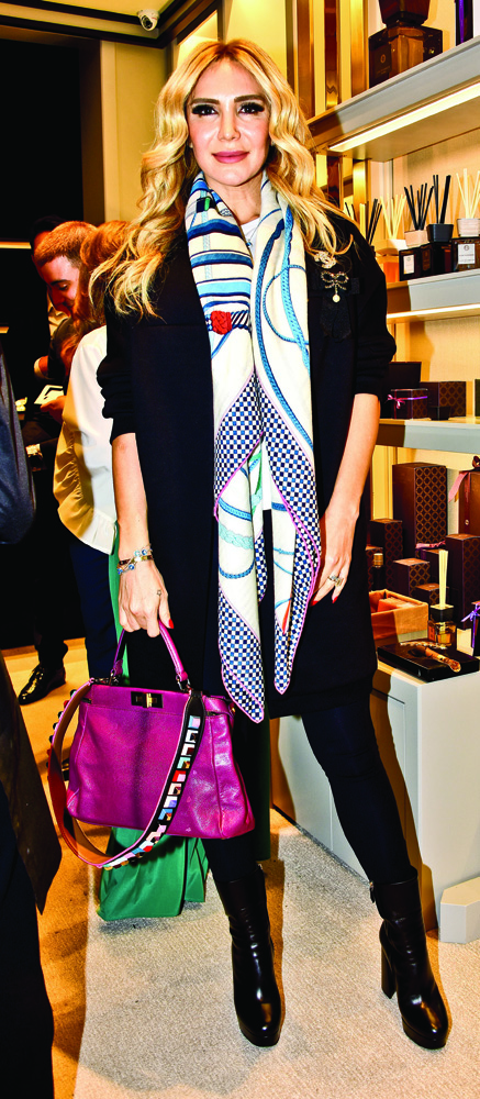 Şık davette buluştular