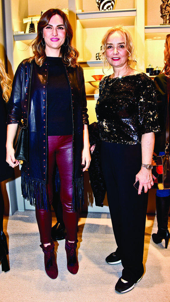 Şık davette buluştular