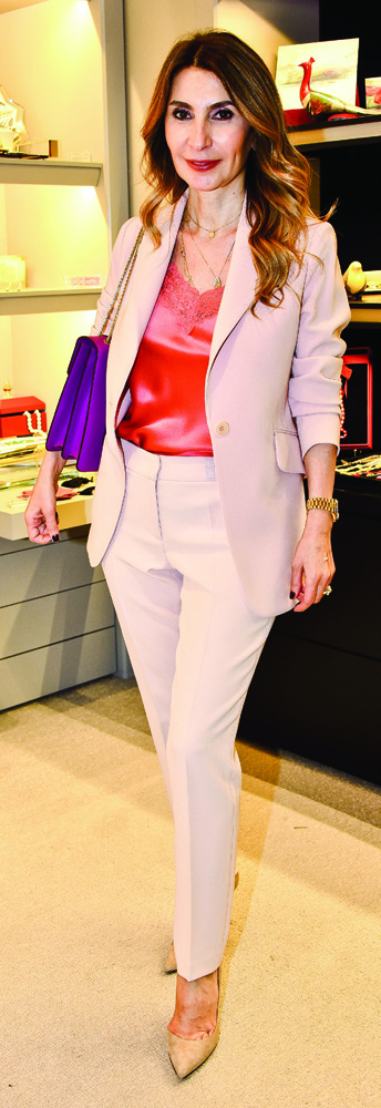 Şık davette buluştular