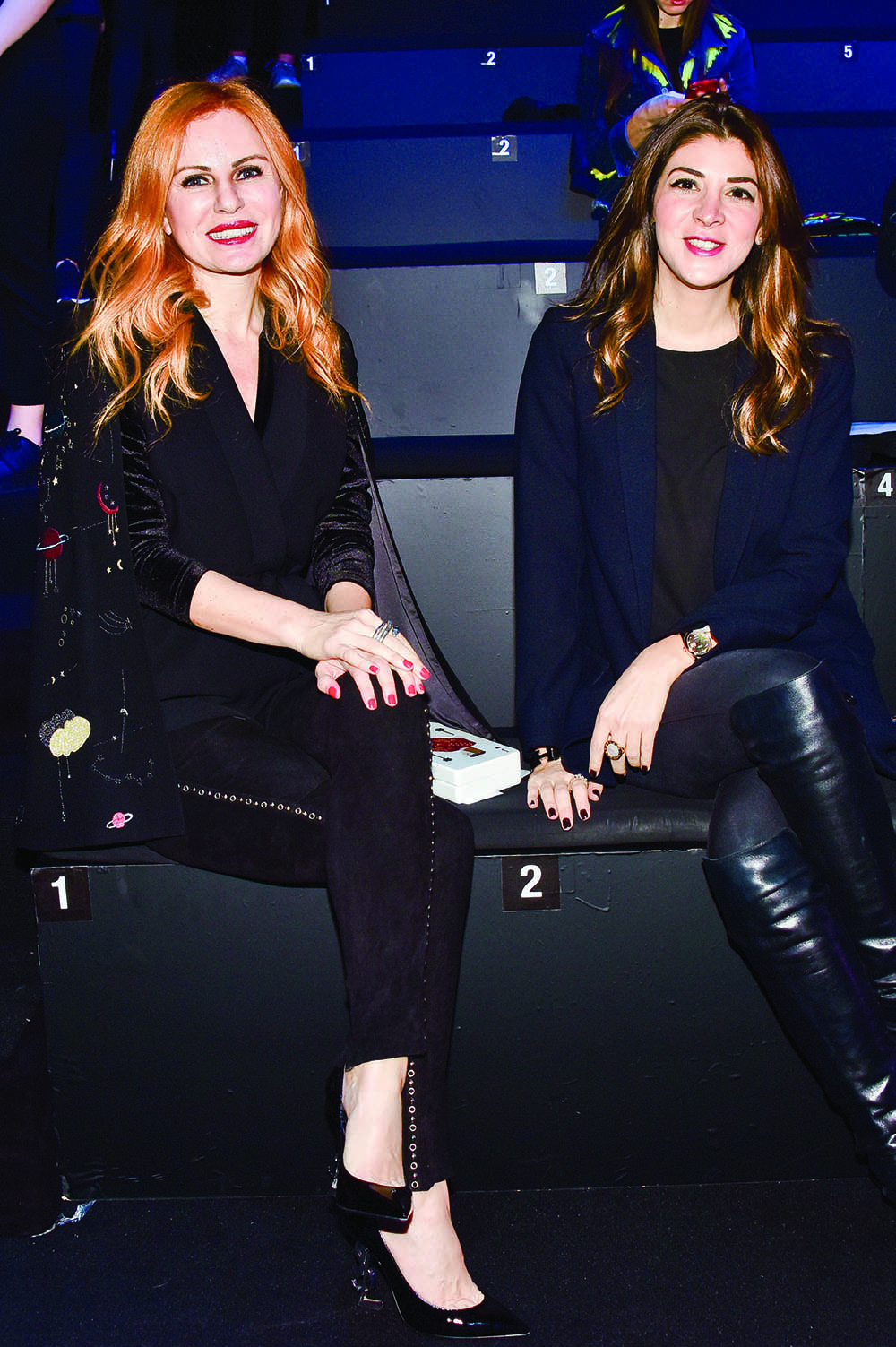 Anne-kızdan etkileyici şov