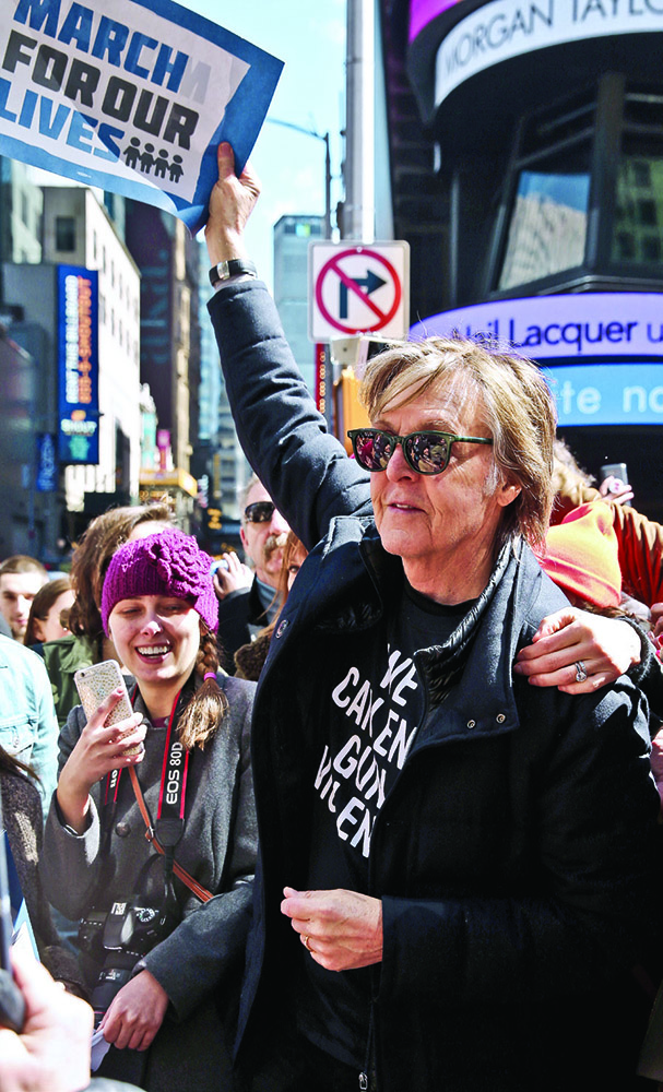 Hollywood tarihi eylemde tek yürek oldu