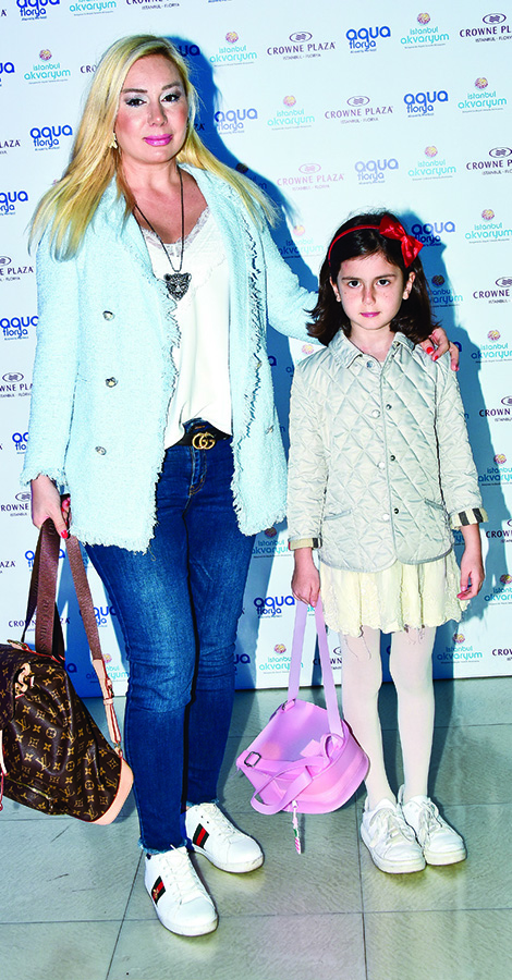 Ünlü isimler İstanbul Akvaryum'da buluştu