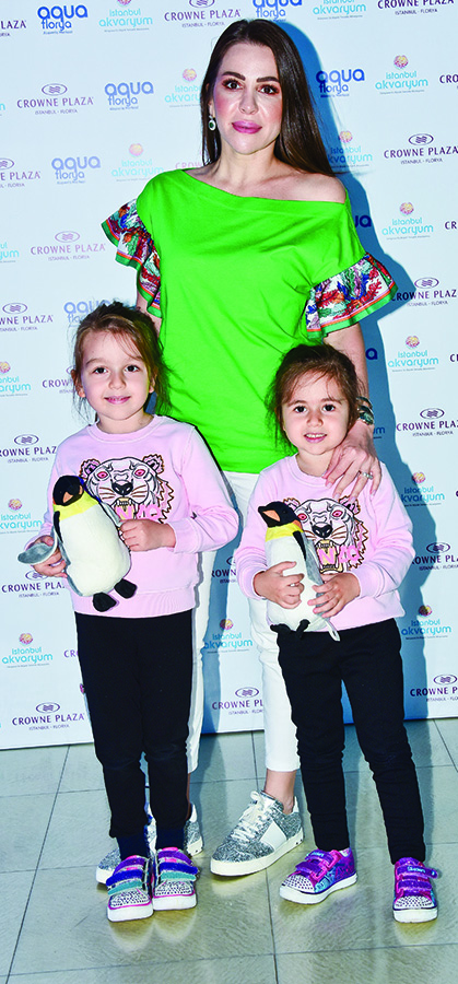 Ünlü isimler İstanbul Akvaryum'da buluştu