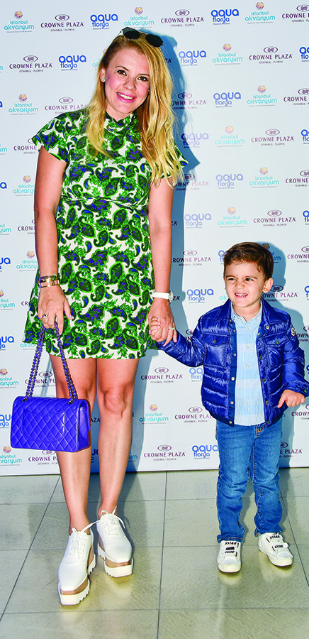 Ünlü isimler İstanbul Akvaryum'da buluştu