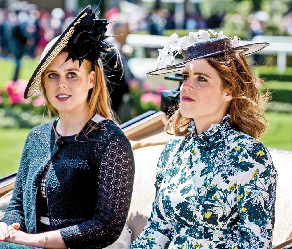 Kraliyet ailesi üyeleri Royal Ascot'ta