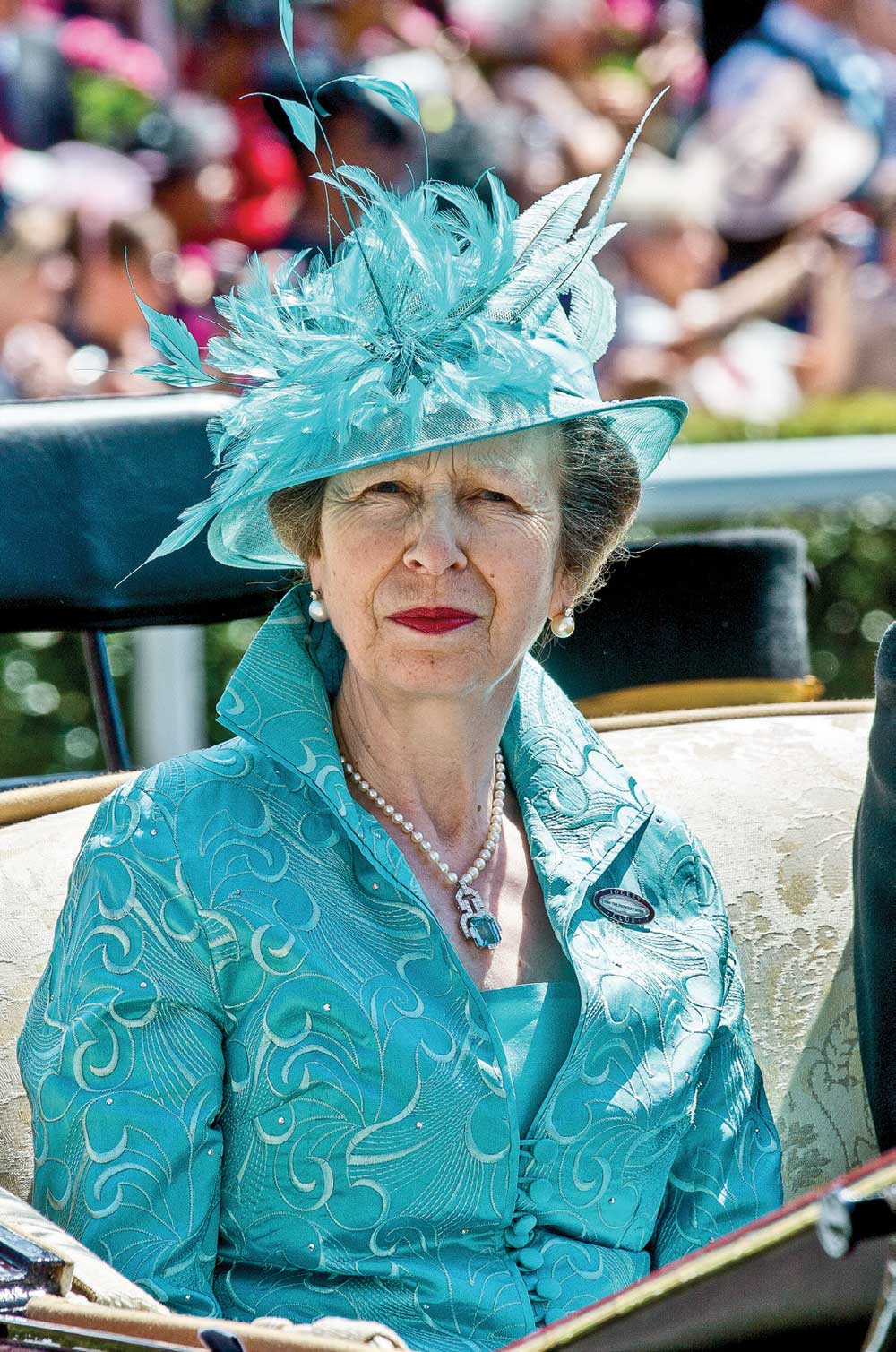 Kraliyet ailesi üyeleri Royal Ascot'ta