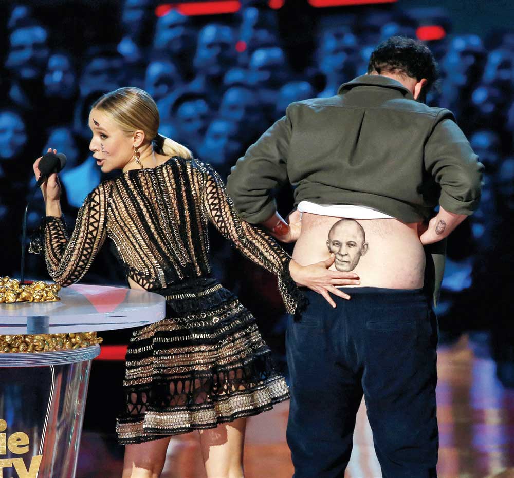 Ödül töreni şova dönüştü