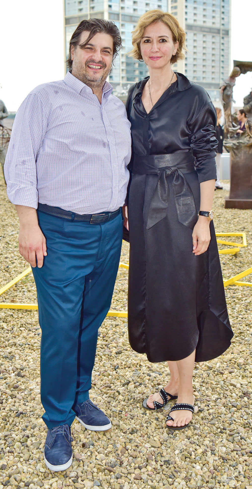 Terasta sanat etkinliği