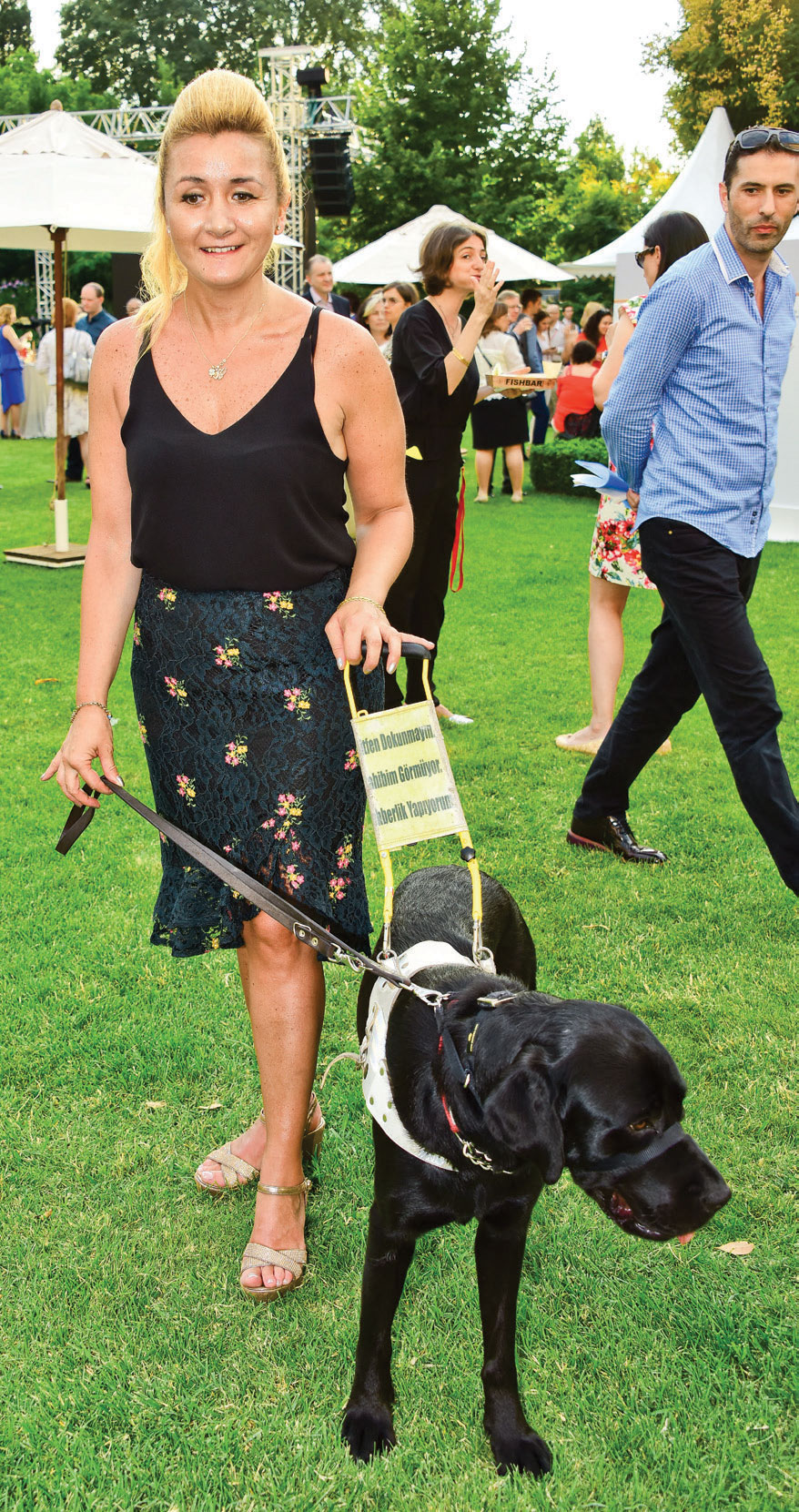 Yaz partisinde buluştular