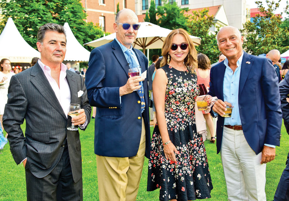 Yaz partisinde buluştular