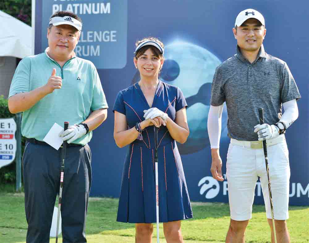 Ünlü golfçüler Bodrum'da buluştu