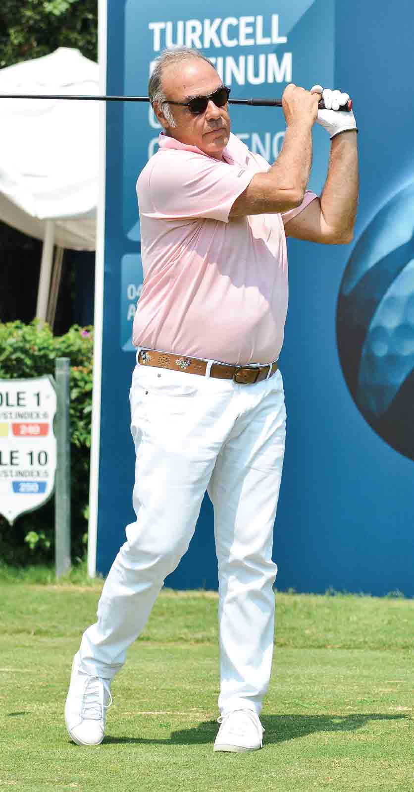 Ünlü golfçüler Bodrum'da buluştu