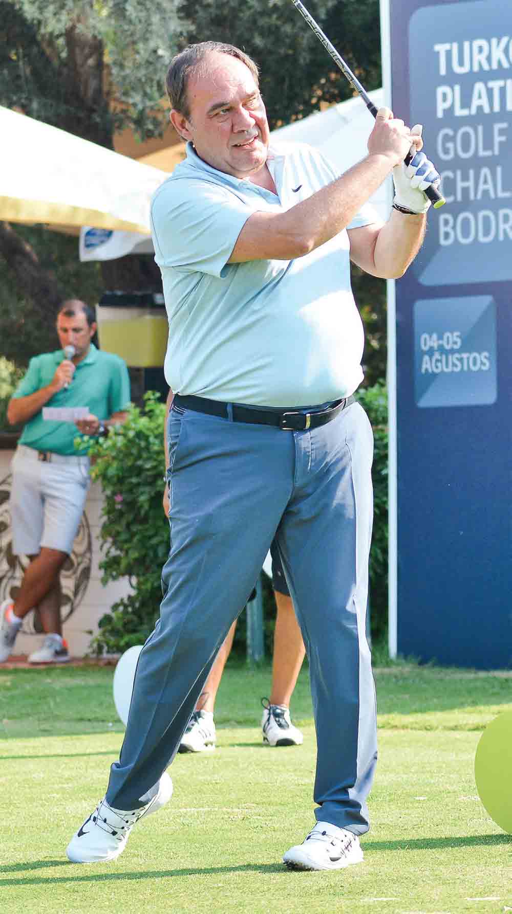 Ünlü golfçüler Bodrum'da buluştu