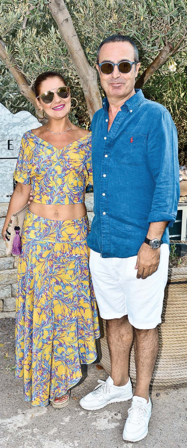 Oğluyla aynı sahnede