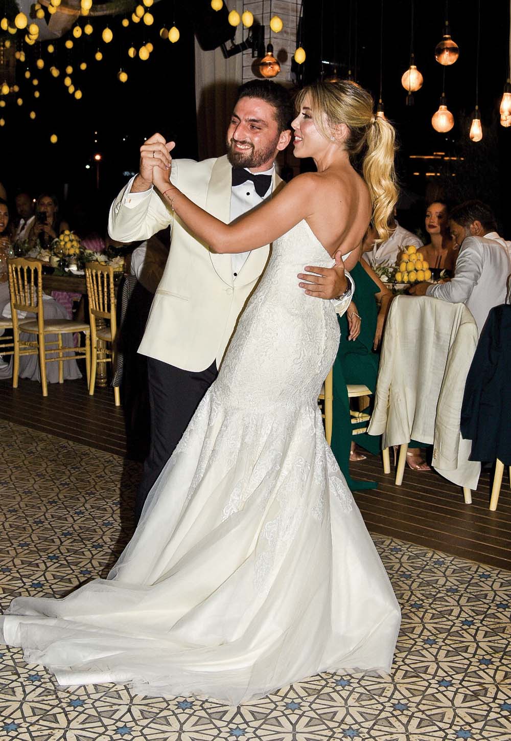 Bodrum'da romantik bir düğünle evlendiler