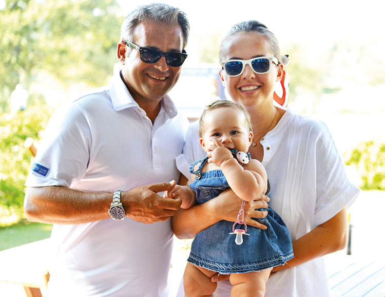 Golf turnuvasında bir araya geldiler