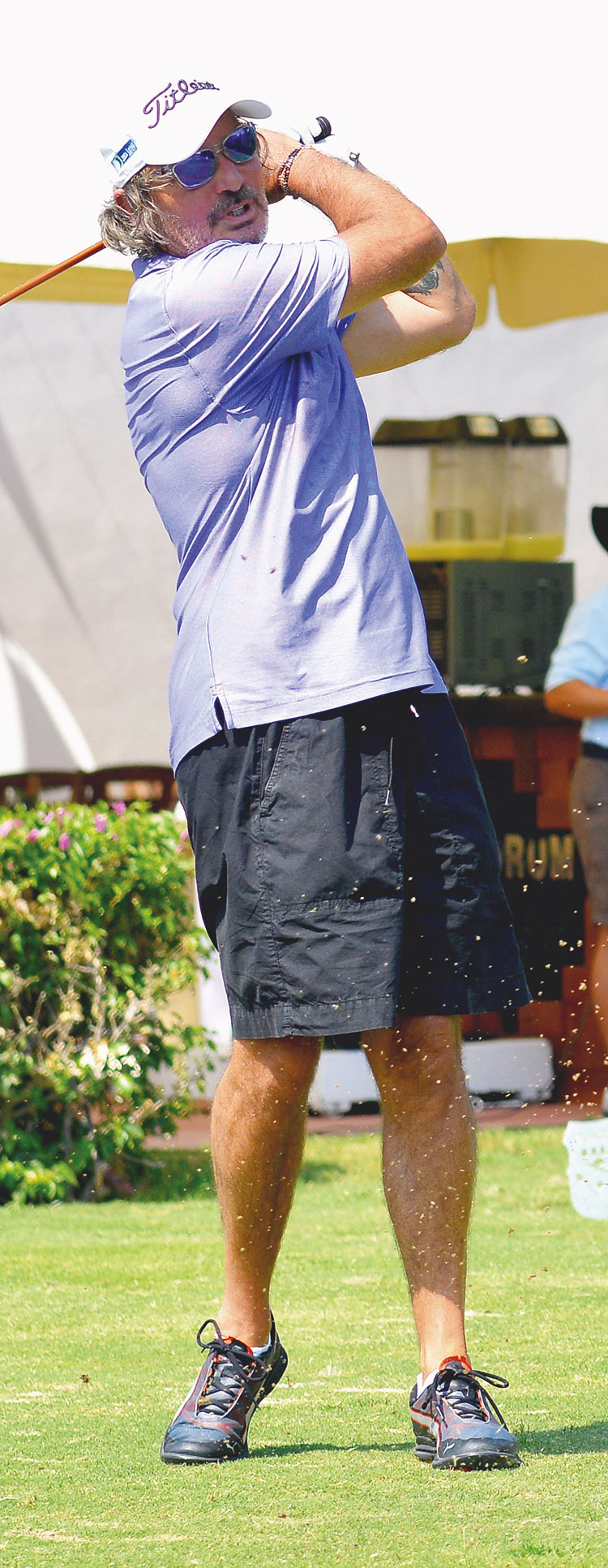 Golf turnuvasında bir araya geldiler