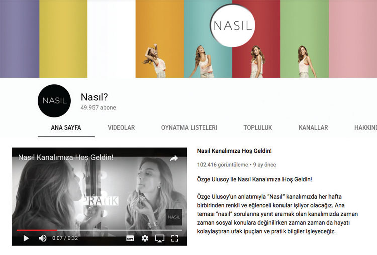 Youtube ekranında fark yaratanlar