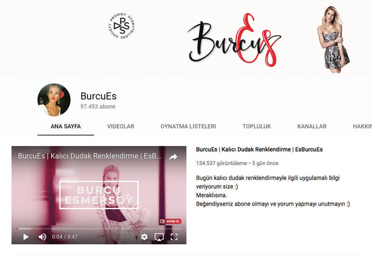 Youtube ekranında fark yaratanlar