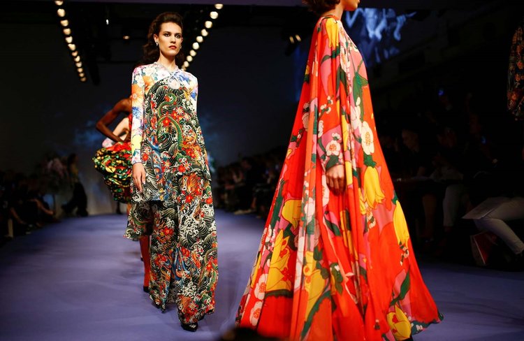 Richard Quinn 2019 İlkbahar/Yaz