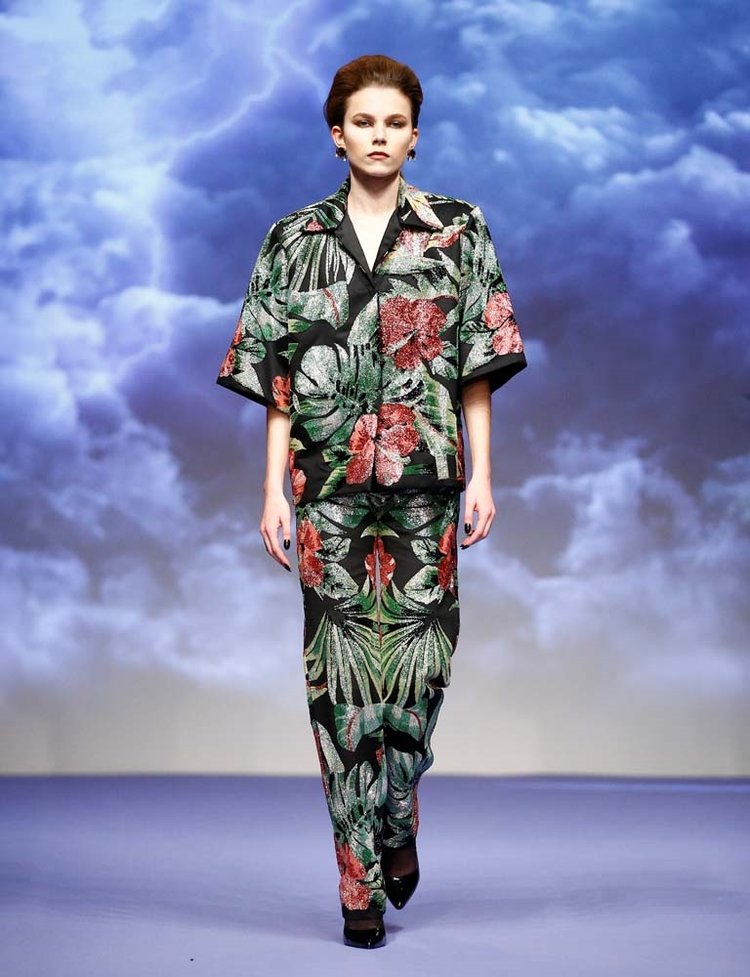 Richard Quinn 2019 İlkbahar/Yaz