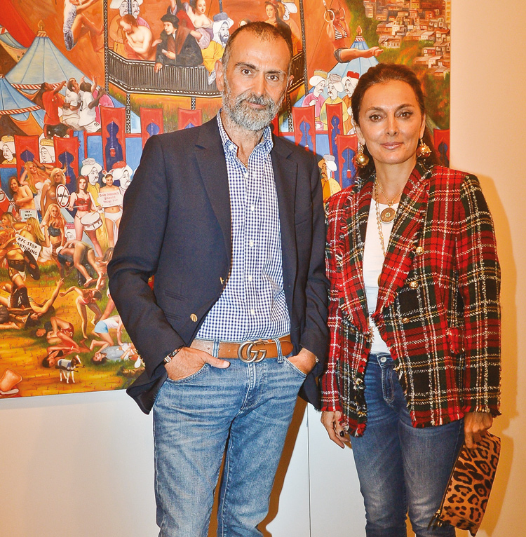 Çağdaş Sanat tutkunları Fuarda bir araya geldi