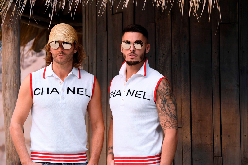 Chanel SS19 defilesinde ünlü yağmuru