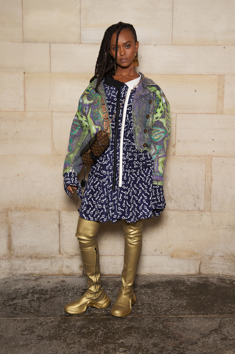 LOUIS VUITTON 2019 İlkbahar/Yaz defilesinde ünlüler geçidi