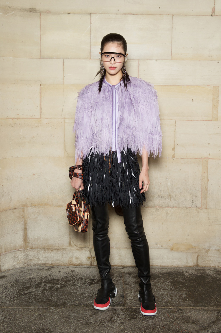 LOUIS VUITTON 2019 İlkbahar/Yaz defilesinde ünlüler geçidi