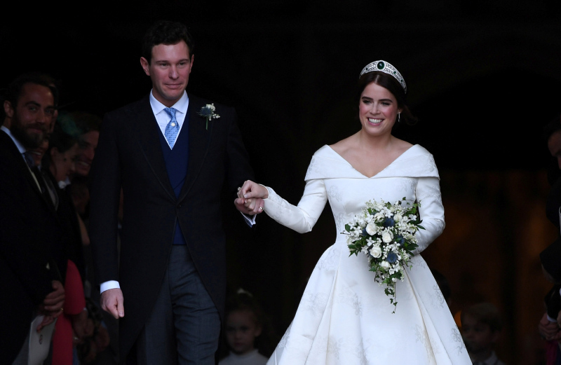 Prenses Eugenie'nin düğününden çarpıcı kareler