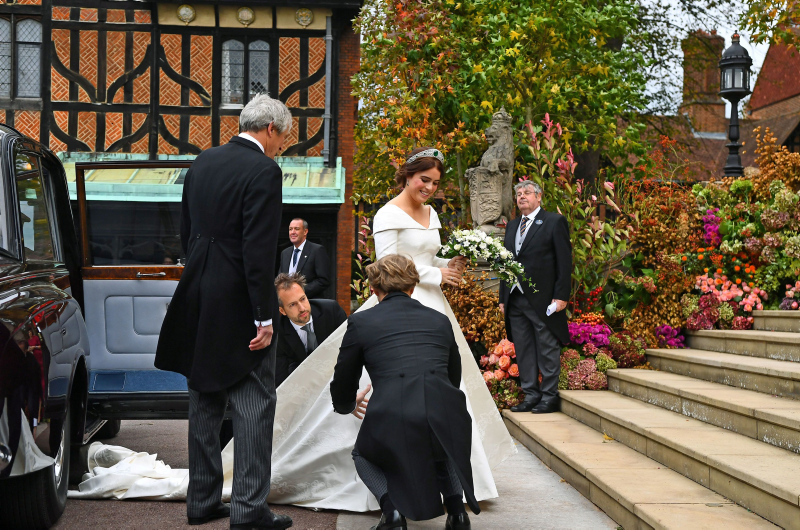 Prenses Eugenie'nin düğününden çarpıcı kareler