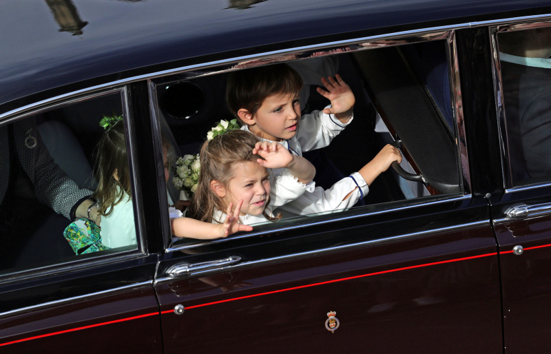 Prenses Eugenie'nin düğününden çarpıcı kareler