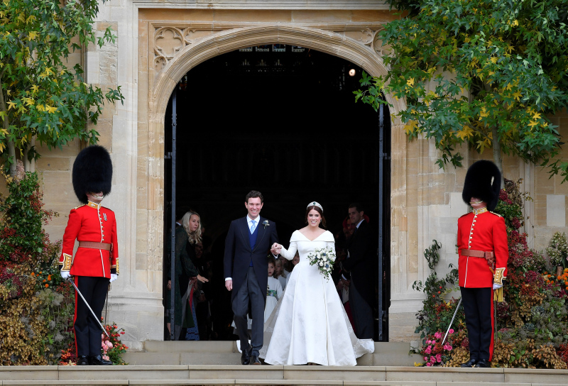 Prenses Eugenie'nin düğününden çarpıcı kareler