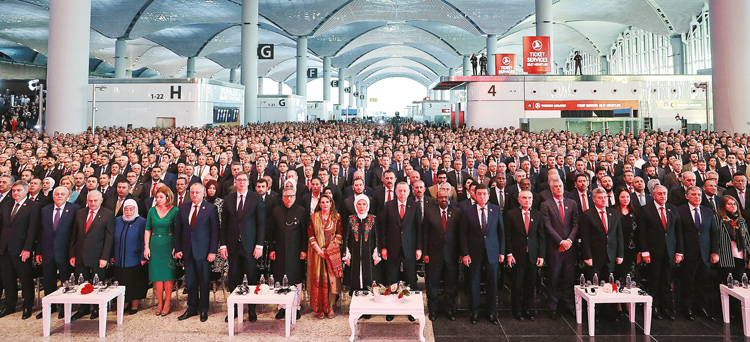 İstanbul Havalimanı görkemli törenle açıldı
