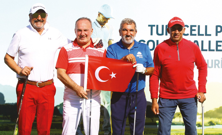 Golf turnuvasında 'Bayram' coşkusu