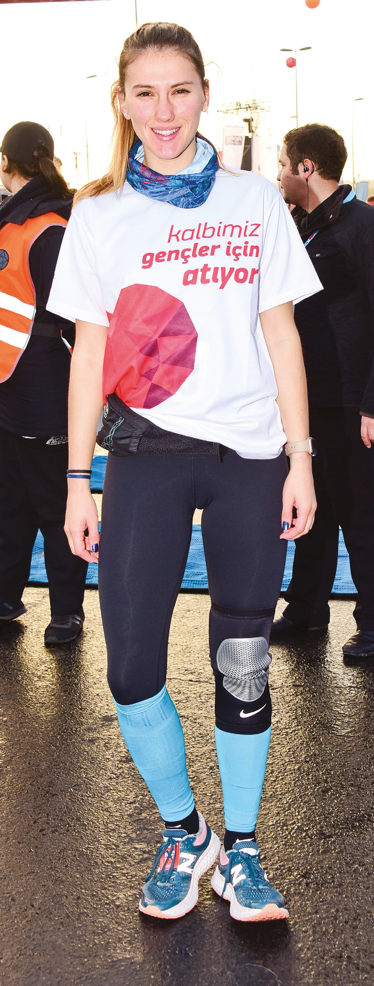 Vodafone İstanbul Maratonu'nda yüzbinler sağlık için koştu